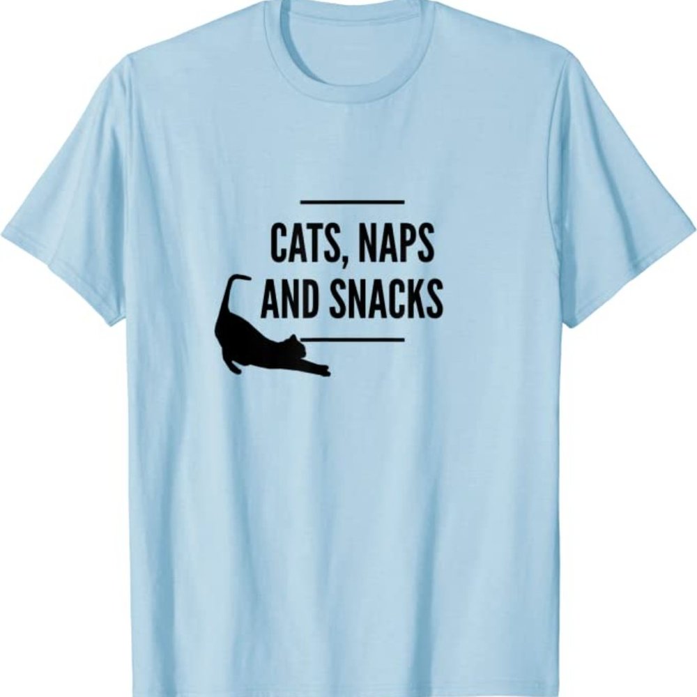 Cats, Naps & Snacks Tee Shirt - Picture 2 of 2